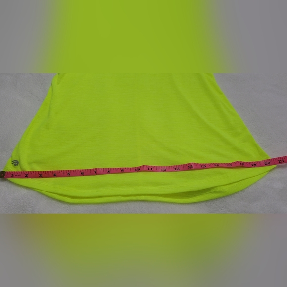 Ideology Neon Yellow Tank Top NWOT - Picture 8 of 8